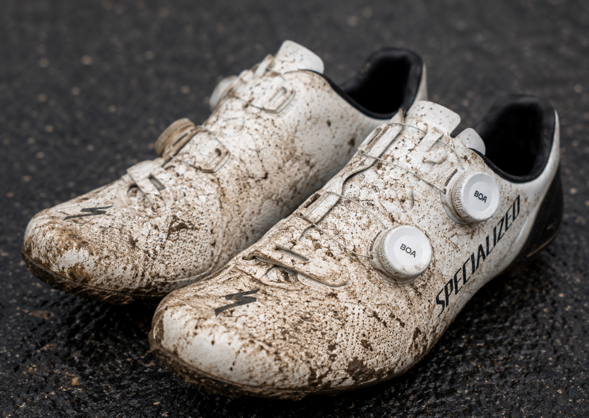 Rennradschuhe reinigen & pflegen – innen frisch, Carbon unberührt