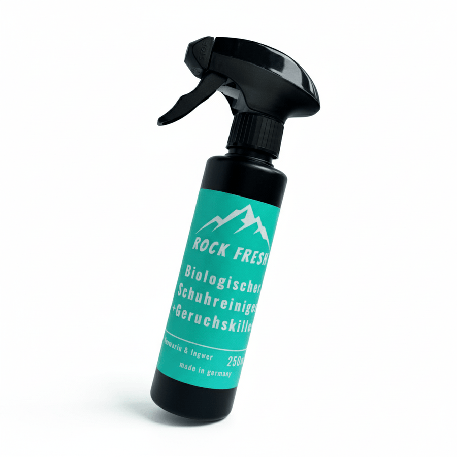 Rock Fresh biologischer Geruchsentferner für Kletter- und Sportschuhe, Textilien und Ausrüstung